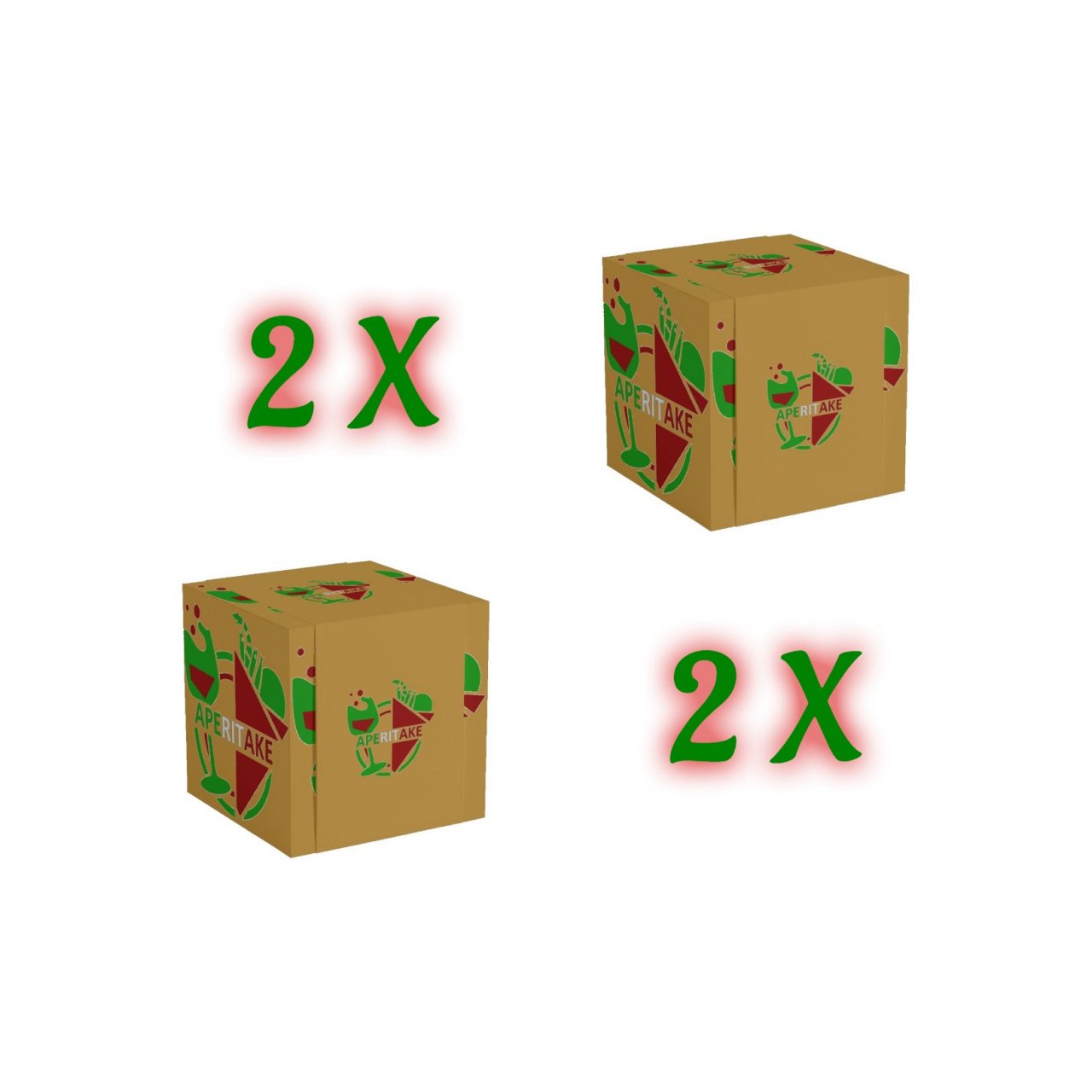 X2 BOX FRIENDS 7-8 People